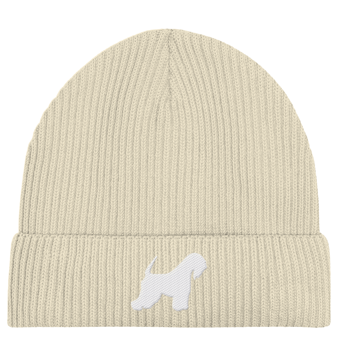 Irish Soft Coated Wheaten Terrier-Silhouette - Organic Fisherman Beanie