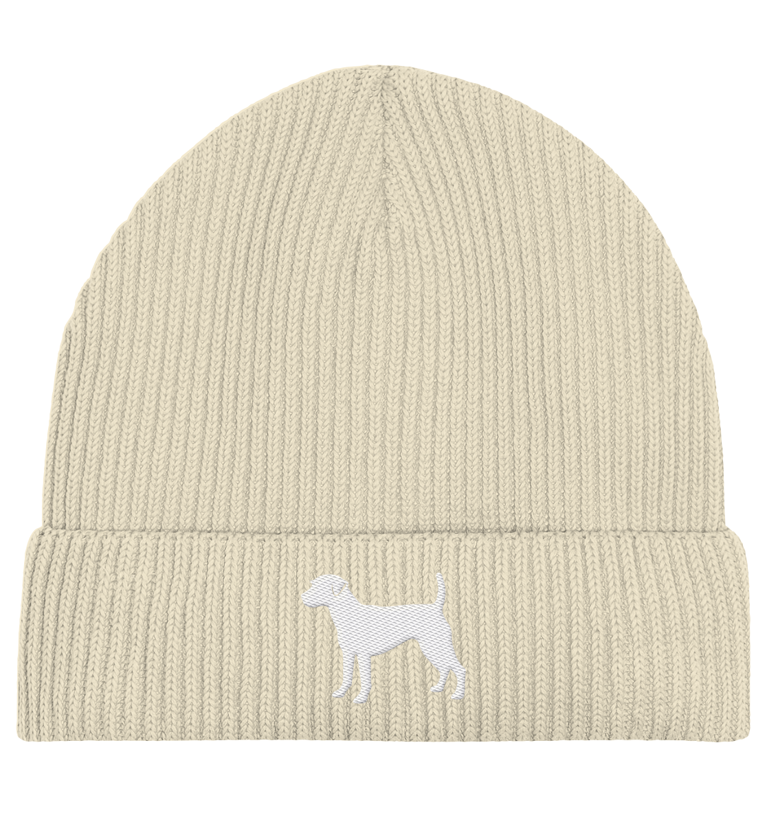 Parson Russell Terrier-Silhouette - Organic Fisherman Beanie