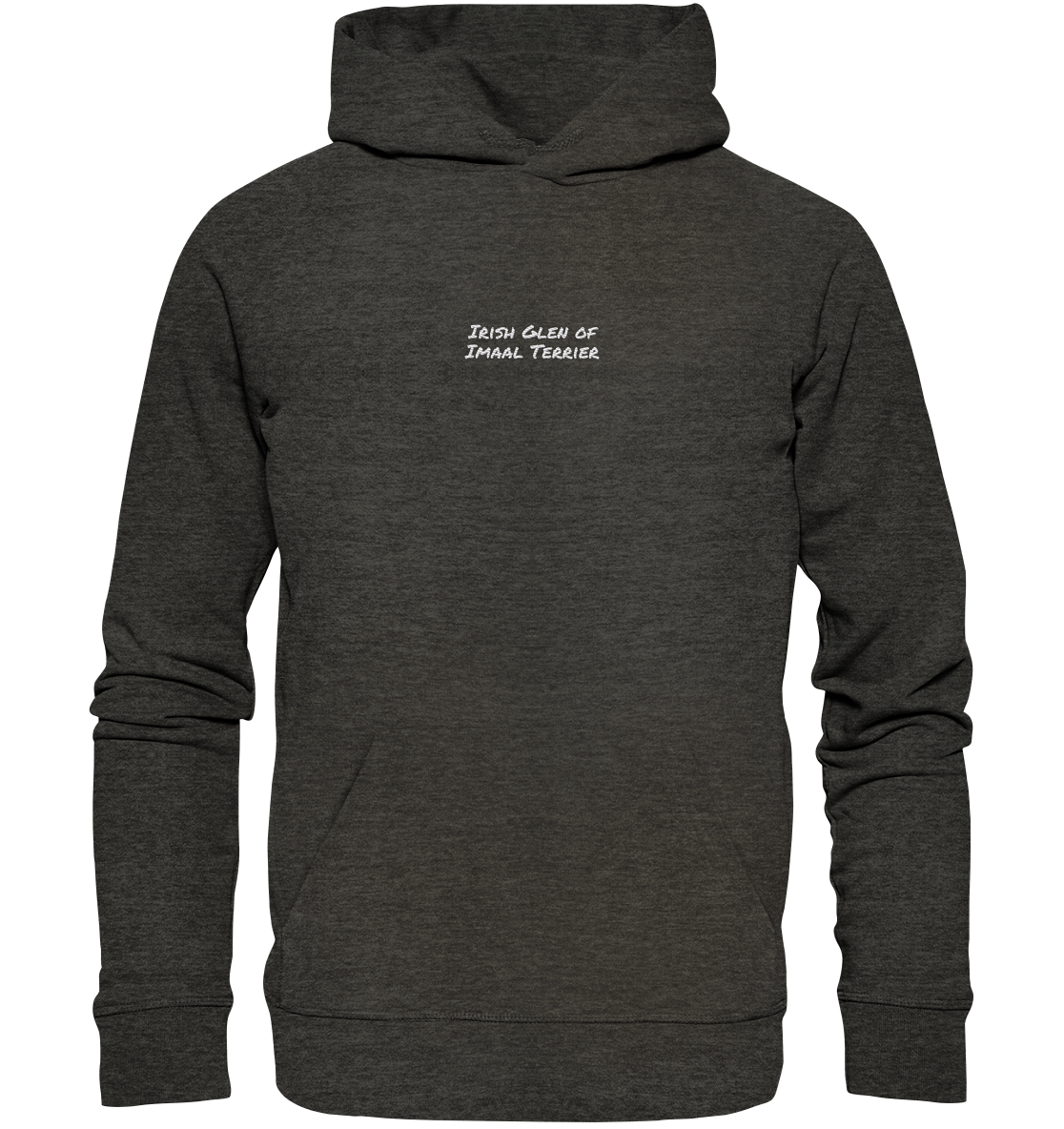 Irish Glen of Imaal Terrier - Organic Hoodie (Stick)