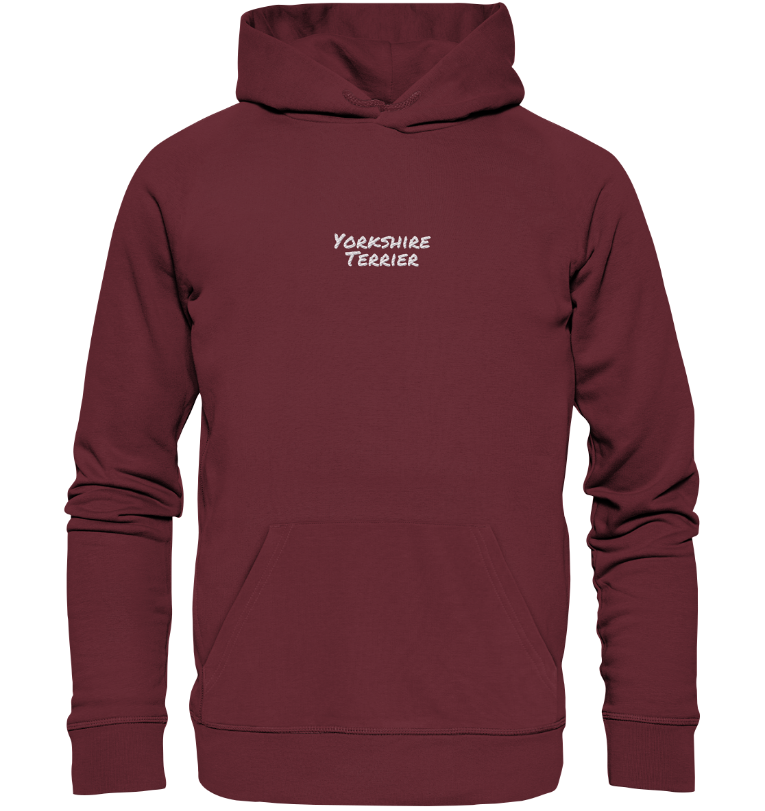 Yorkshire Terrier - Organic Hoodie (Stick)