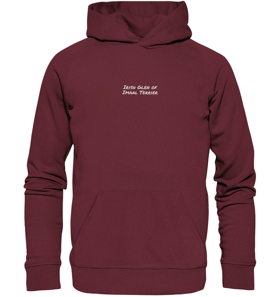 Irish Glen of Imaal Terrier - Organic Hoodie (Stick)