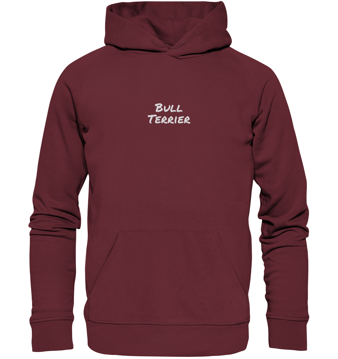 Bull Terrier - Organic Hoodie (Stick)