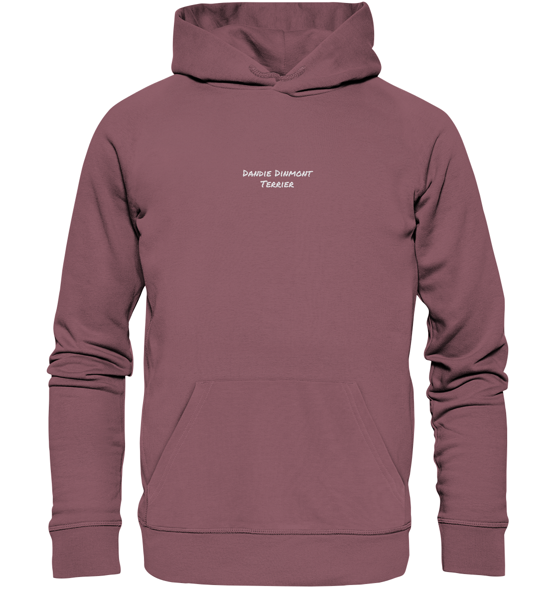 Dandie Dinmont Terrier - Organic Hoodie (Stick)