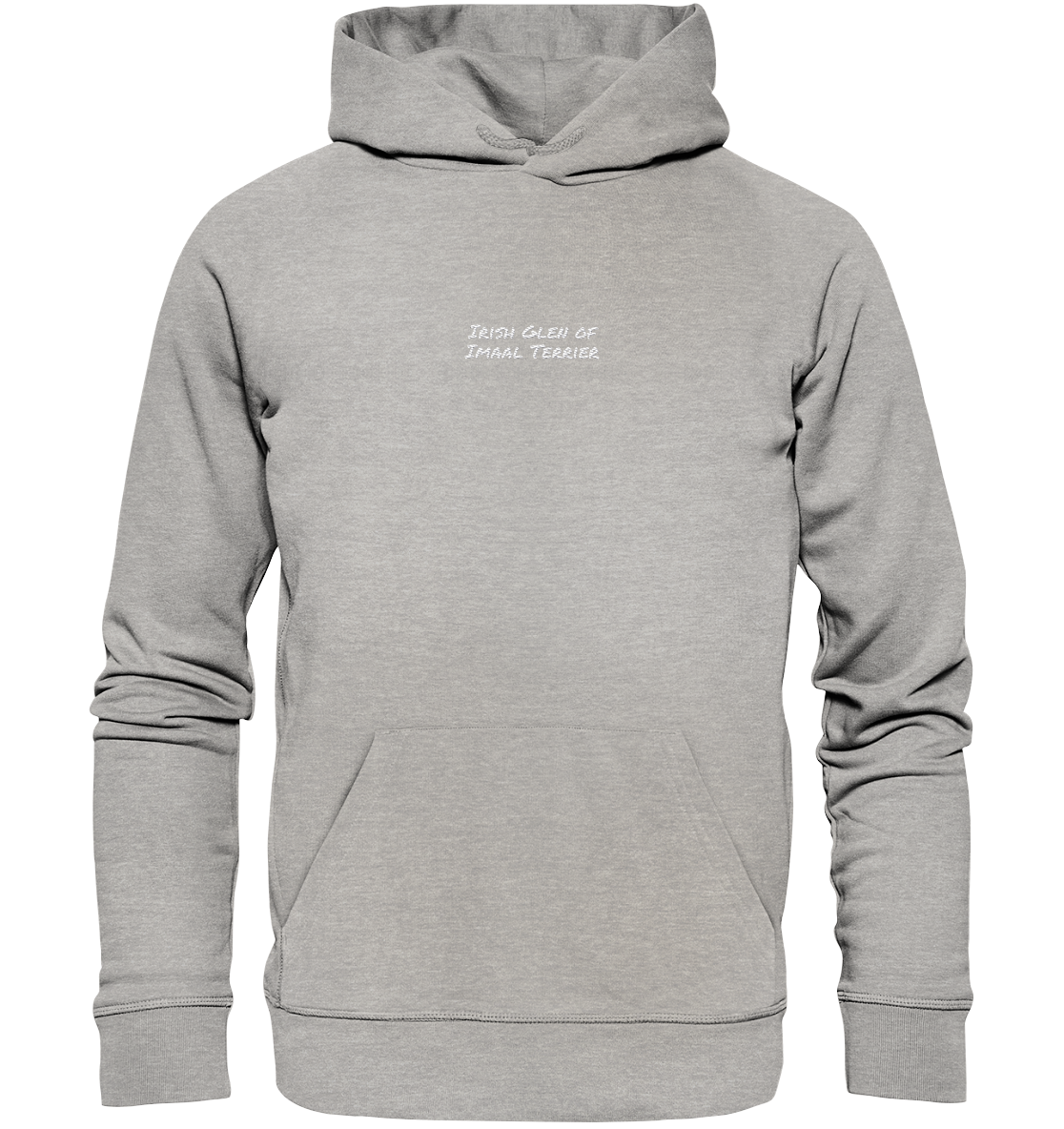 Irish Glen of Imaal Terrier - Organic Hoodie (Stick)