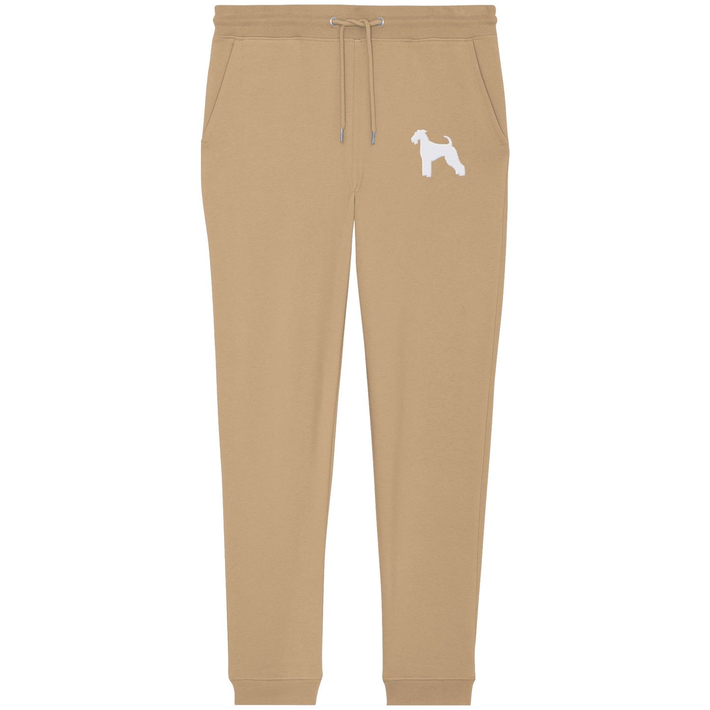 Airedale Terrier-Silhouette - Organic Jogger Pants