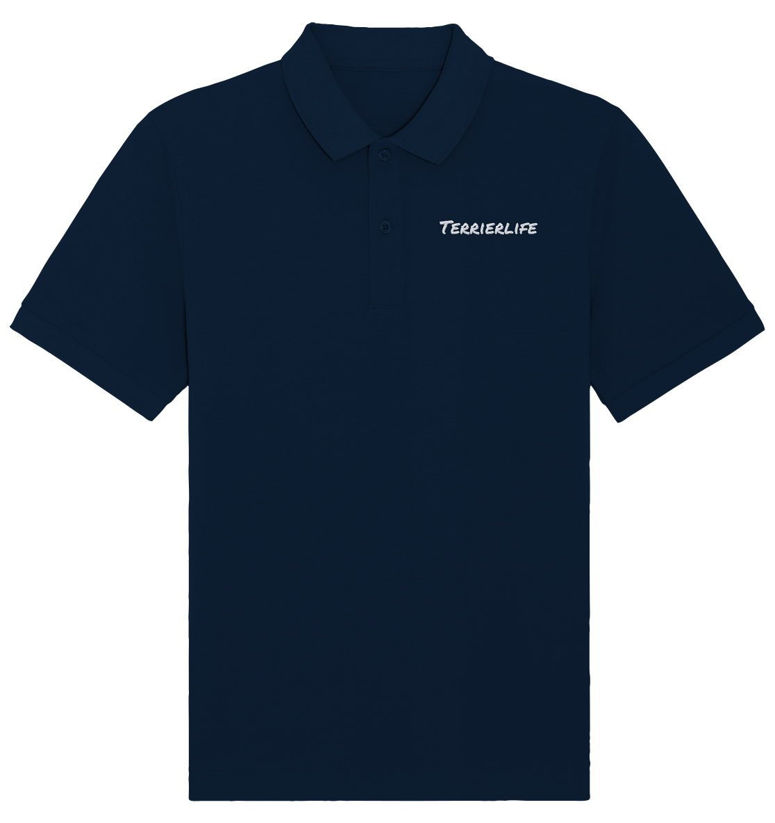 Terrierlife - Organic Poloshirt (Stick)