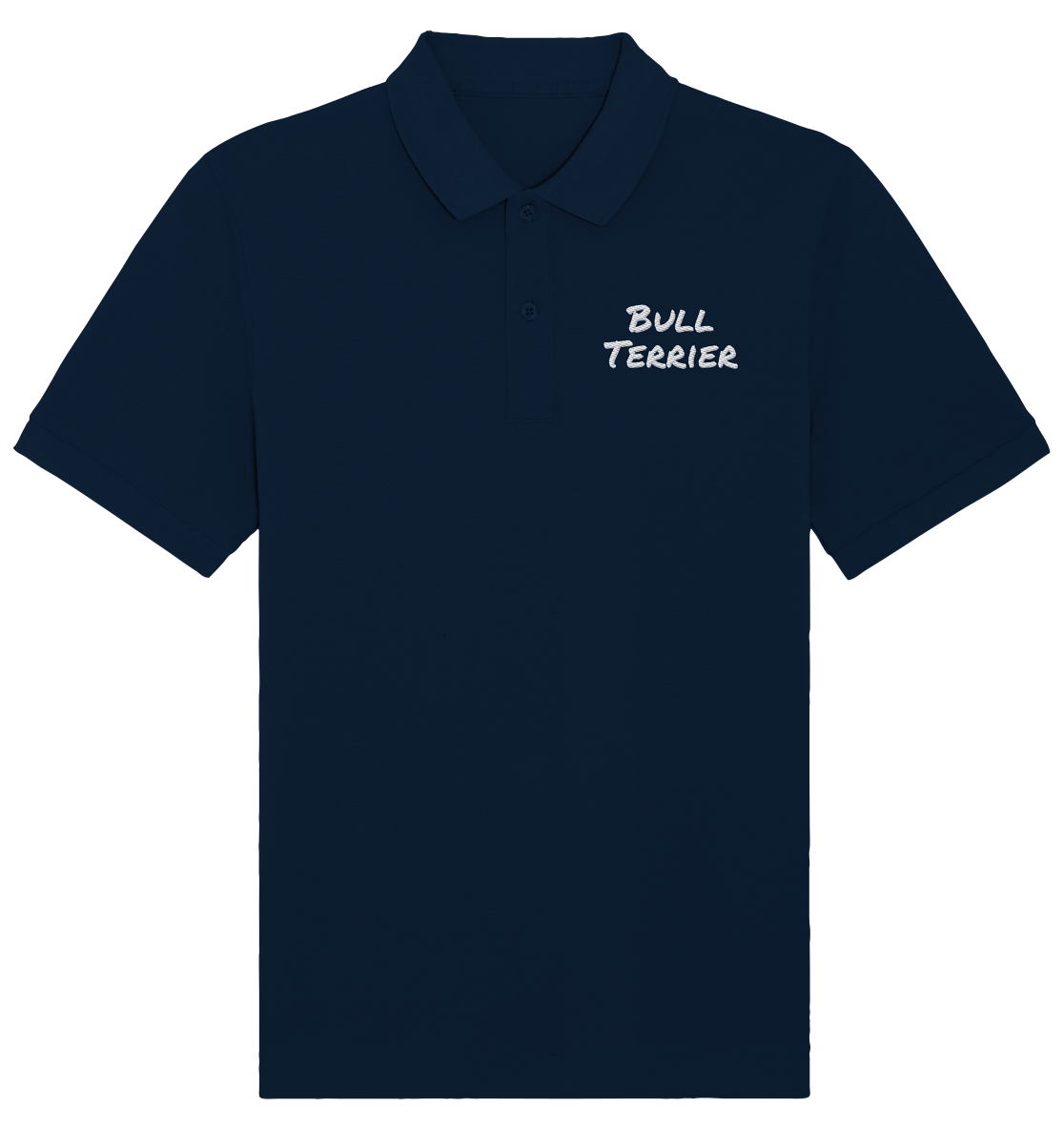 Bull Terrier - Organic Poloshirt (Stick)