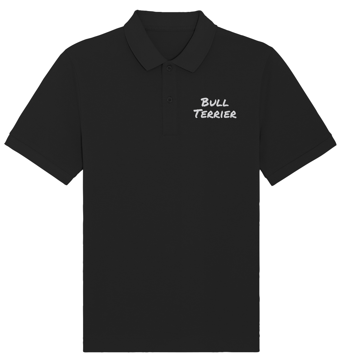 Bull Terrier - Organic Poloshirt (Stick)