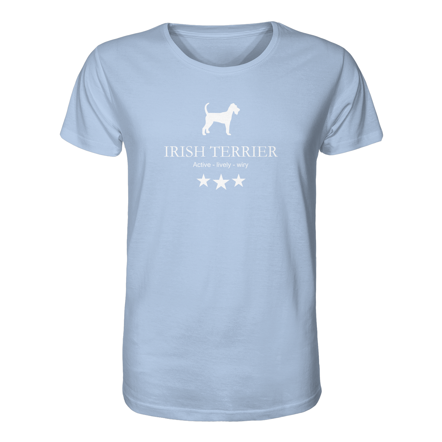 Irish Terrier | Active, lively, wiry.... - Organic Shirt