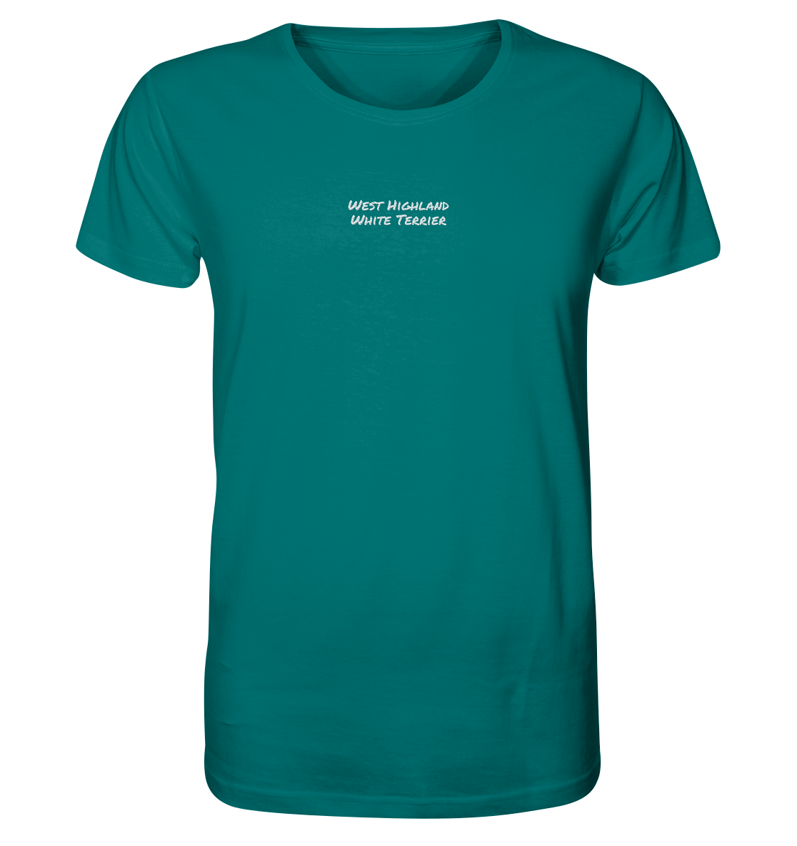 West Highland White Terrier - Organic Shirt (Stick)