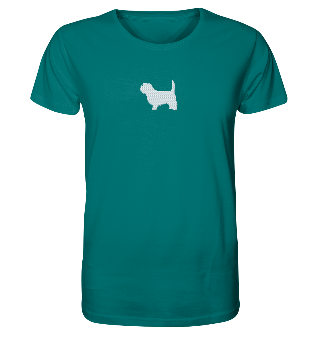 Irish Glen of Imaal Terrier-Silhouette - Organic Shirt (Stick)