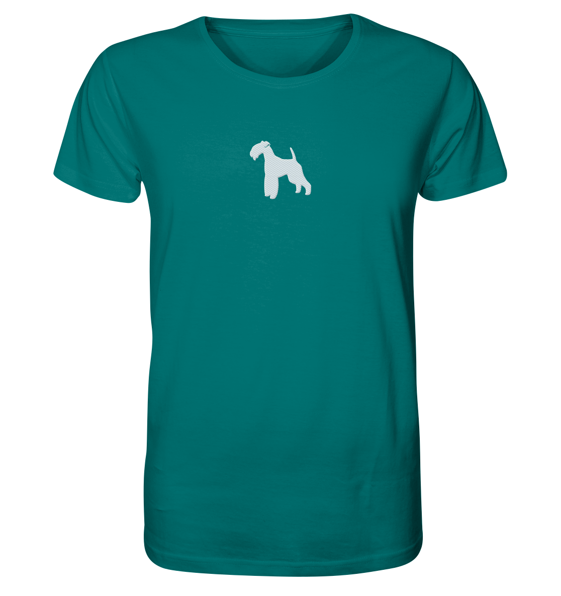 Lakeland Terrier-Silhouette - Organic Shirt (Stick)