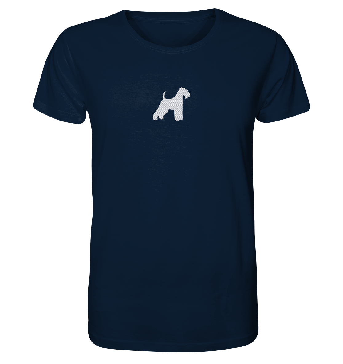 Welsh Terrier-Silhouette - Organic Shirt (Stick)