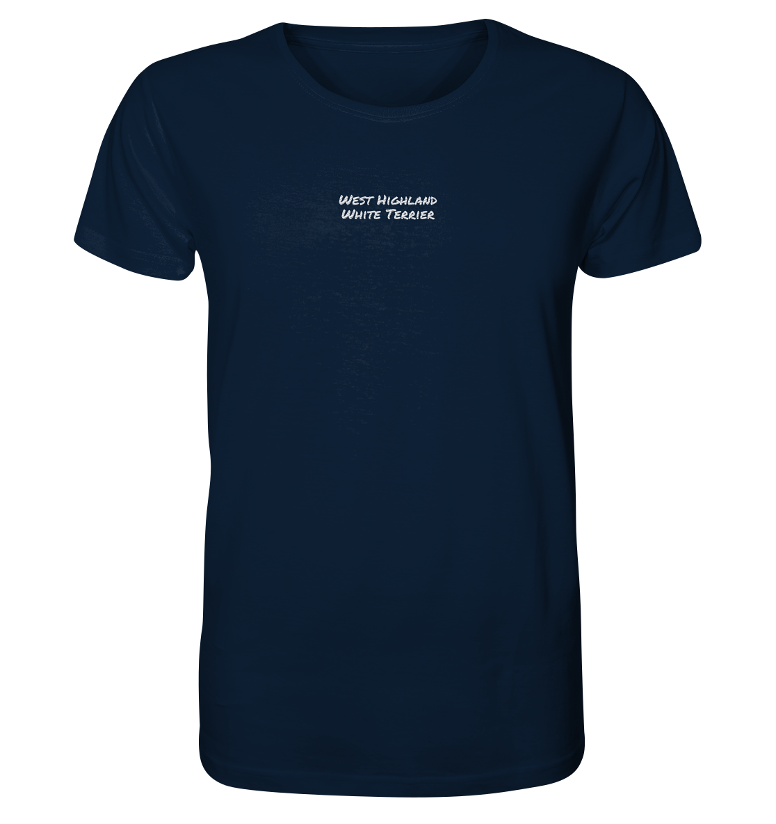 West Highland White Terrier - Organic Shirt (Stick)