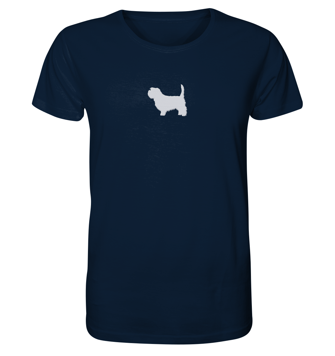 Irish Glen of Imaal Terrier-Silhouette - Organic Shirt (Stick)