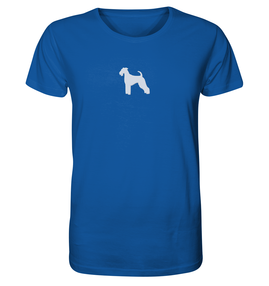Airedale Terrier-Silhouette - Organic Shirt (Stick)