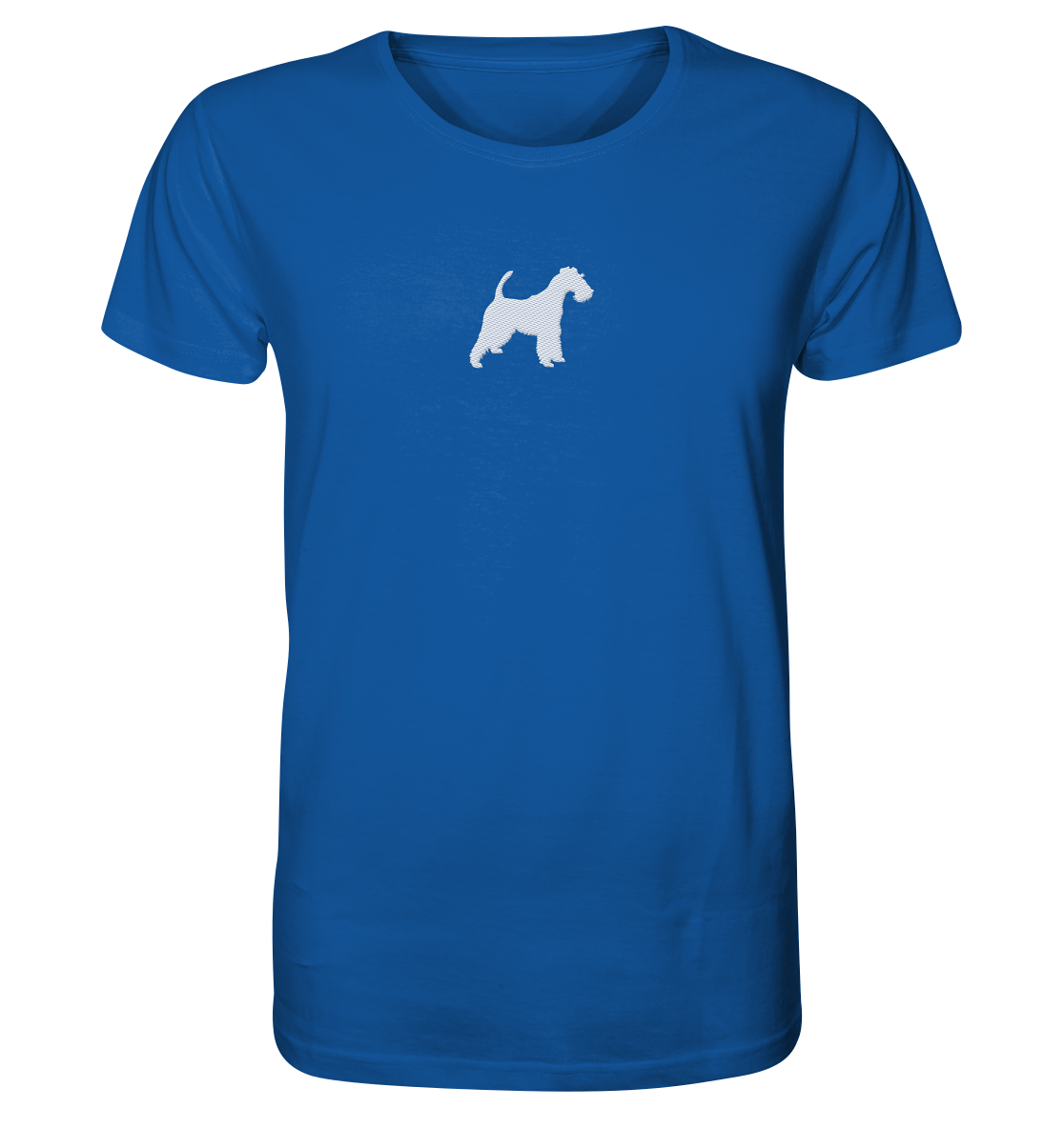 Drahthaar Foxterrier Terrier-Silhouette - Organic Shirt (Stick)