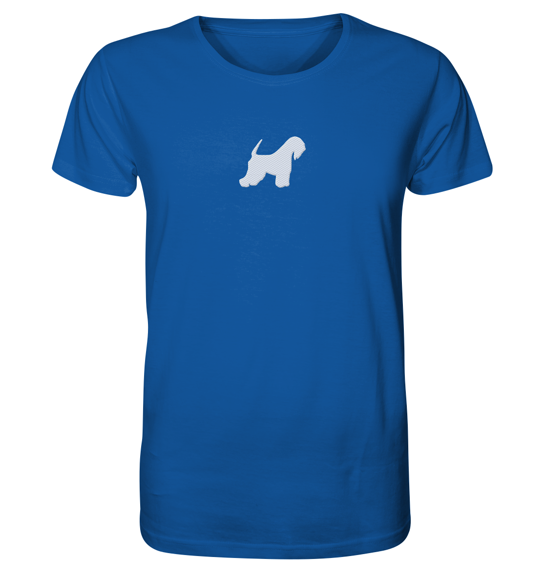 Irish Soft Coated Wheaten Terrier-Silhouette - Organic Shirt (Stick)