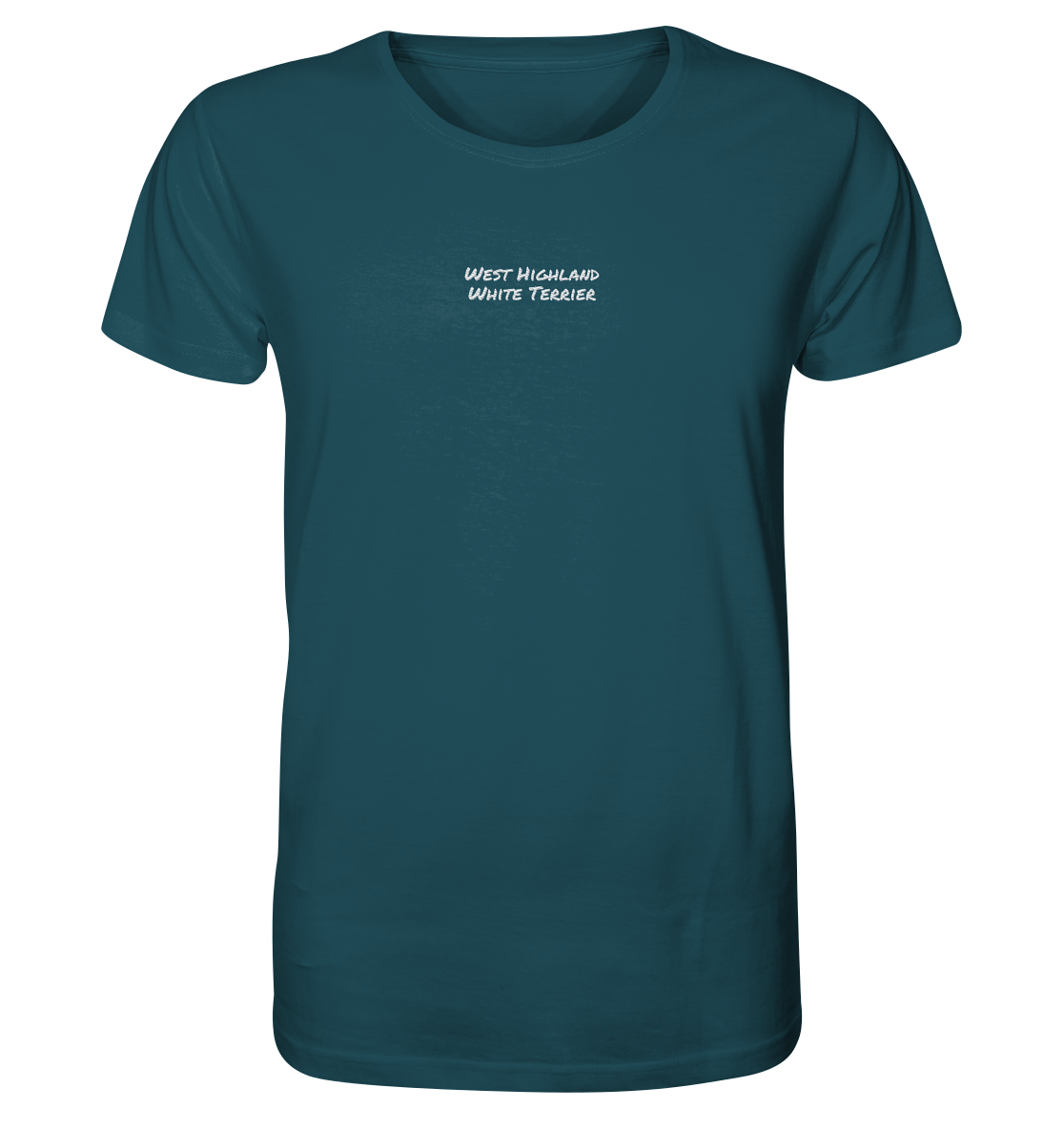 West Highland White Terrier - Organic Shirt (Stick)