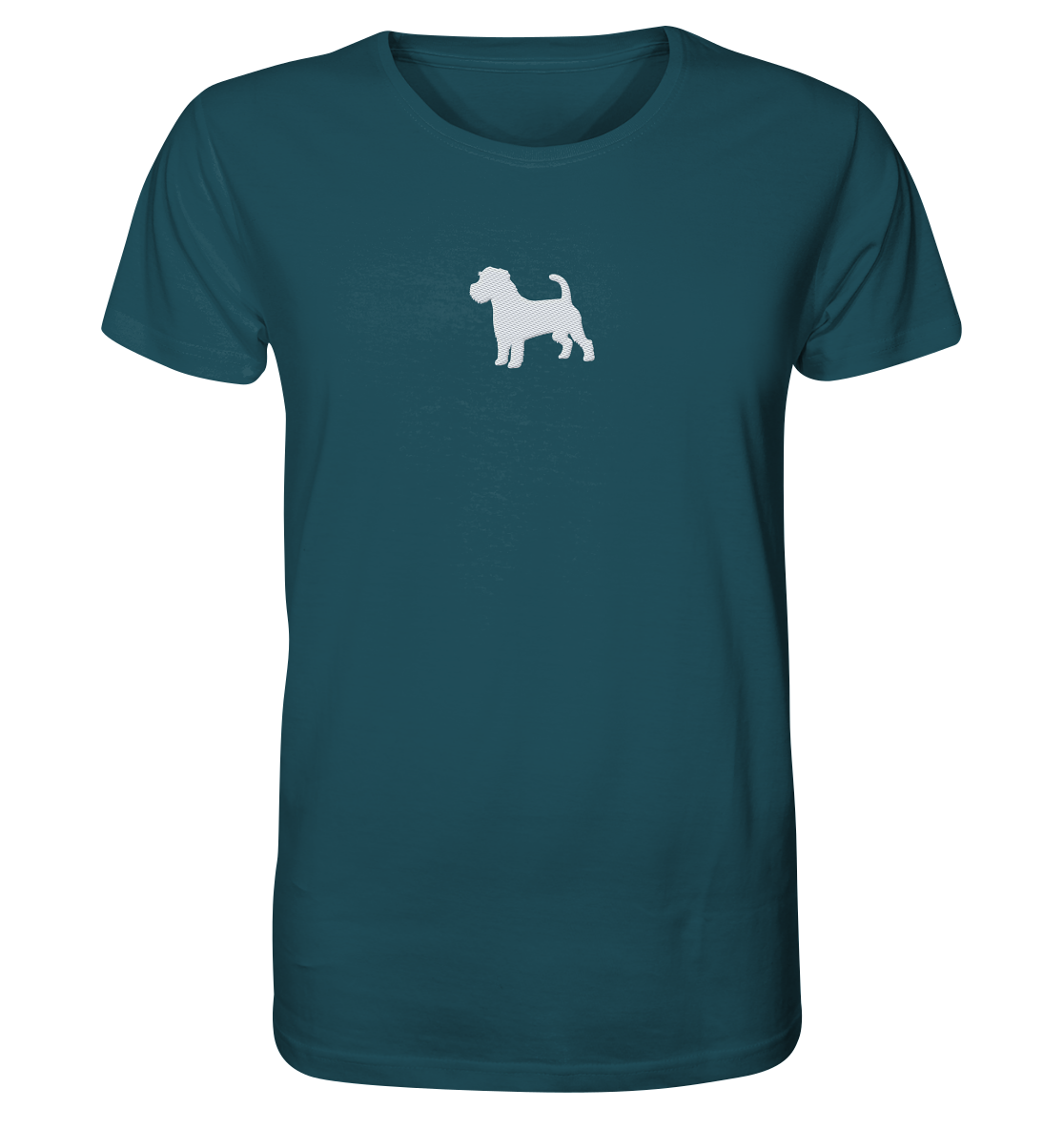 Jack Russell Terrier-Silhouette - Organic Shirt (Stick)