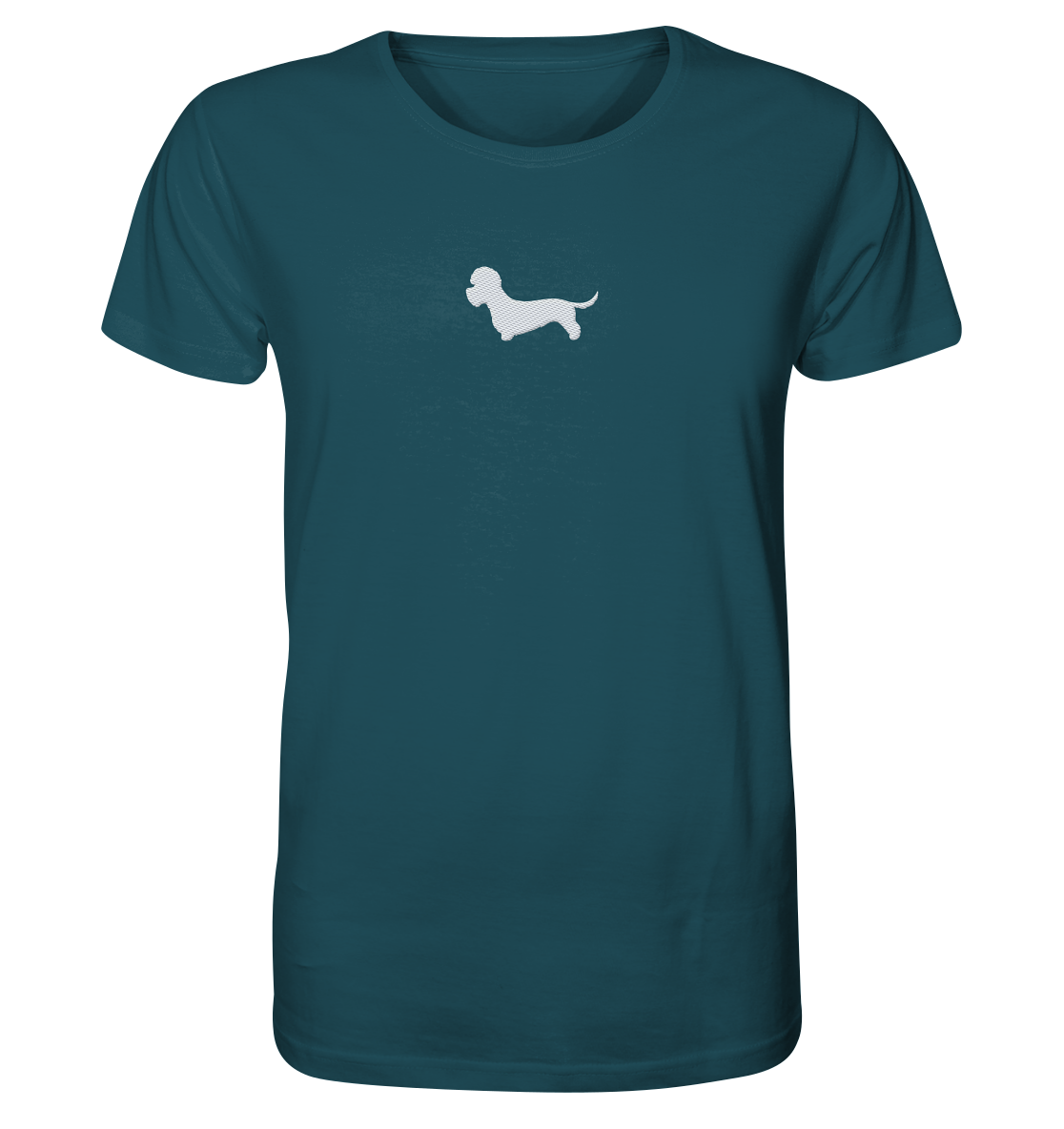 Dandie Dinmont Terrier-Silhouette - Organic Shirt (Stick)