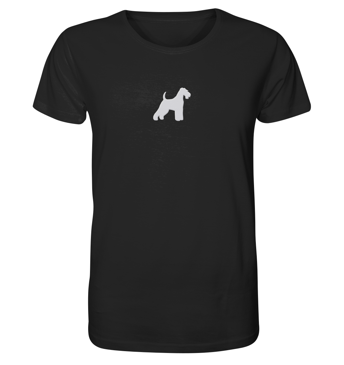 Welsh Terrier-Silhouette - Organic Shirt (Stick)