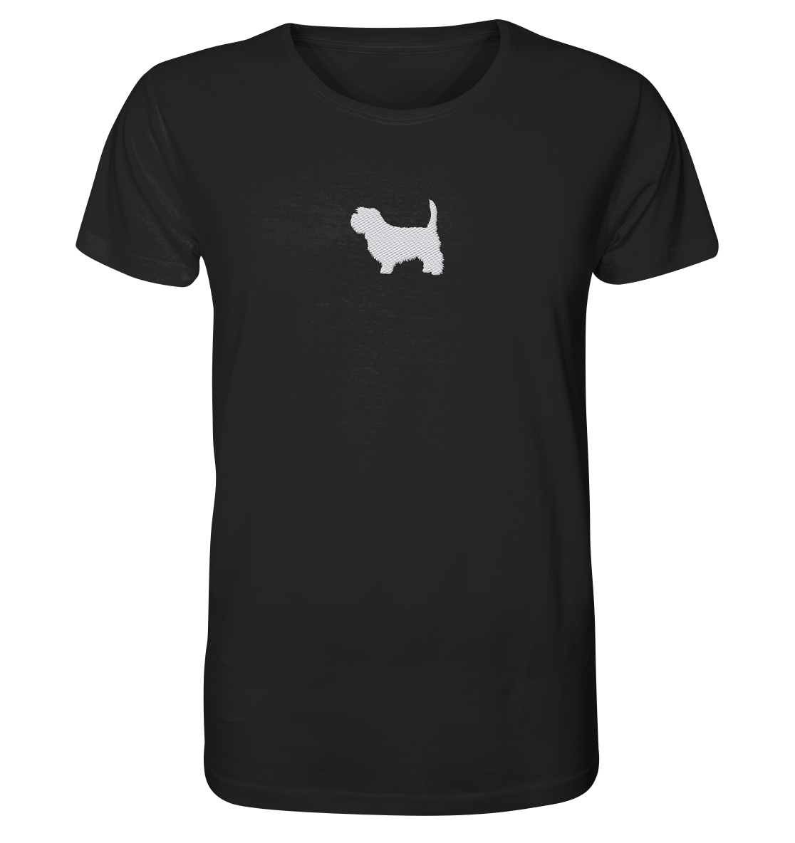 Irish Glen of Imaal Terrier-Silhouette - Organic Shirt (Stick)