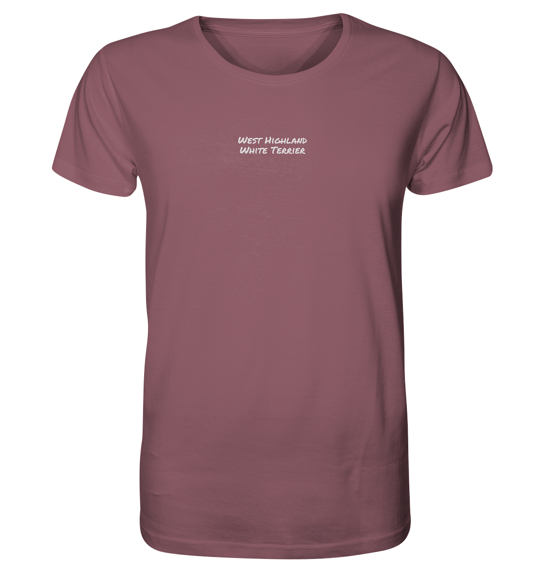 West Highland White Terrier - Organic Shirt (Stick)
