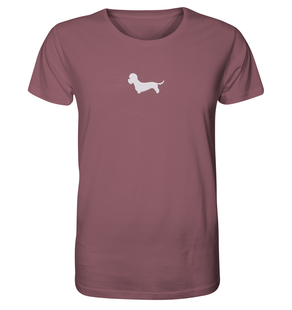 Dandie Dinmont Terrier-Silhouette - Organic Shirt (Stick)