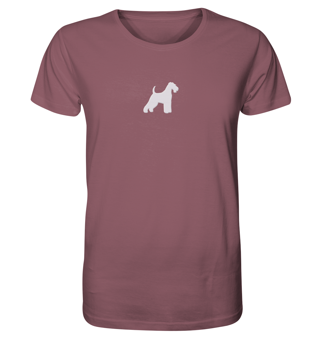 Welsh Terrier-Silhouette - Organic Shirt (Stick)
