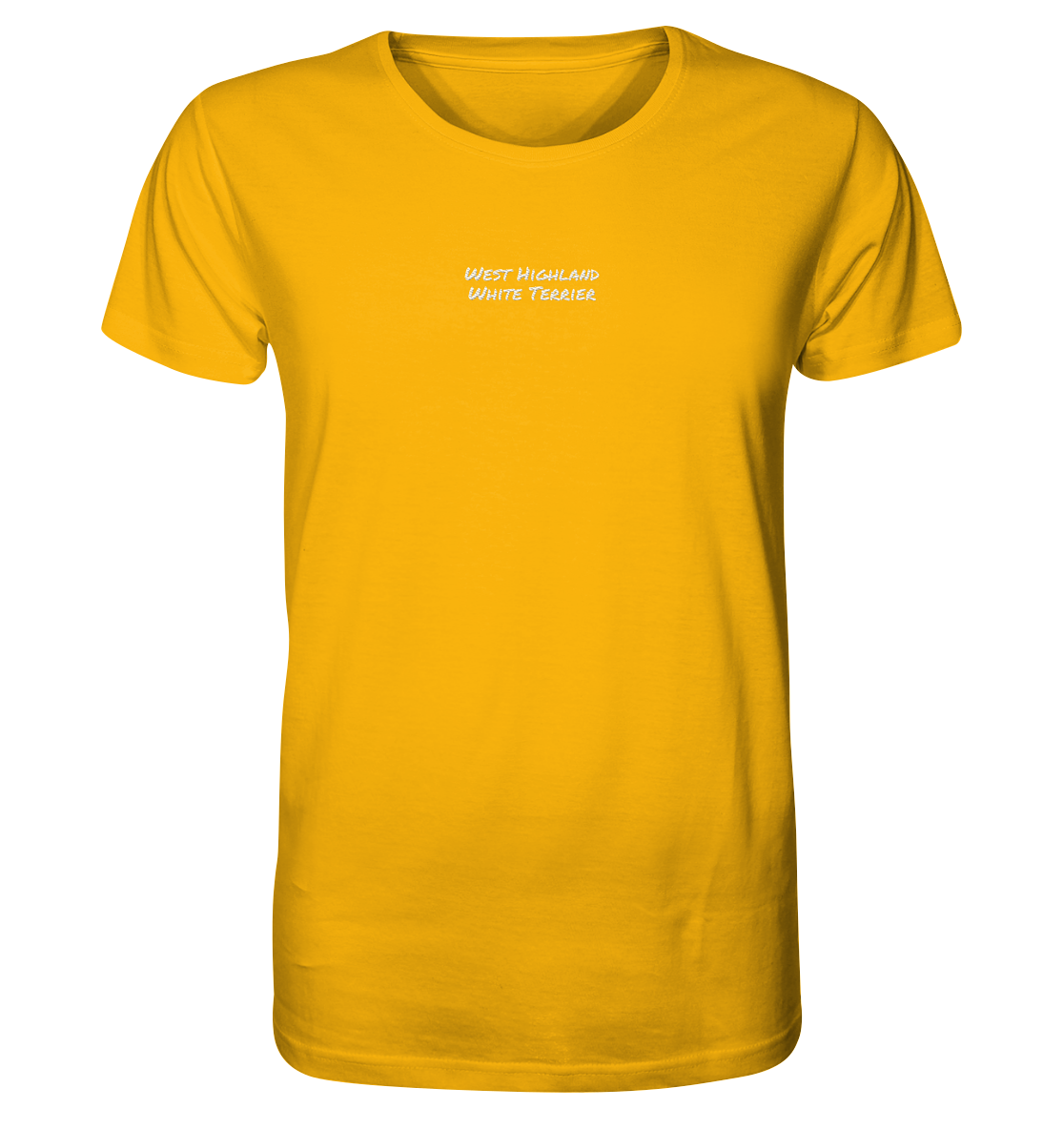 West Highland White Terrier - Organic Shirt (Stick)