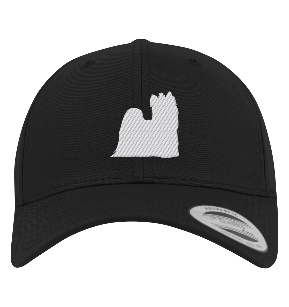 Yorkshire Terrier-Silhouette - Premium Baseball Cap