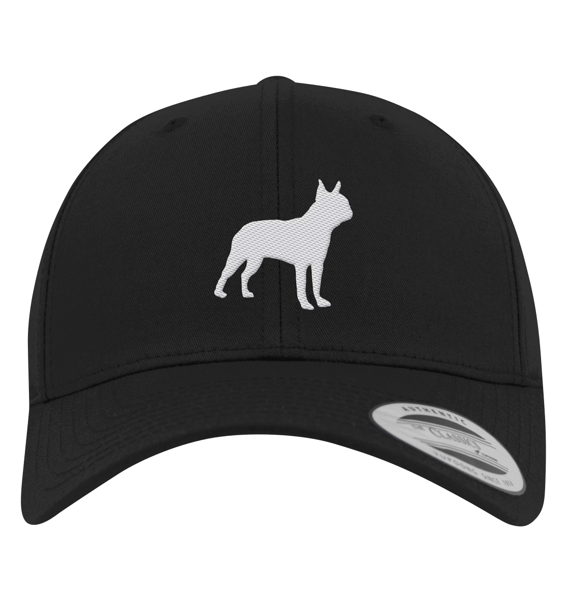 Boston Terrier-Silhouette - Premium Baseball Cap