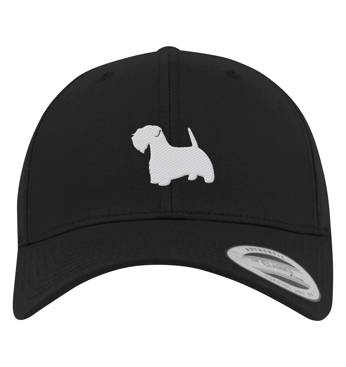 Sealyham Terrier-Silhouette - Premium Baseball Cap