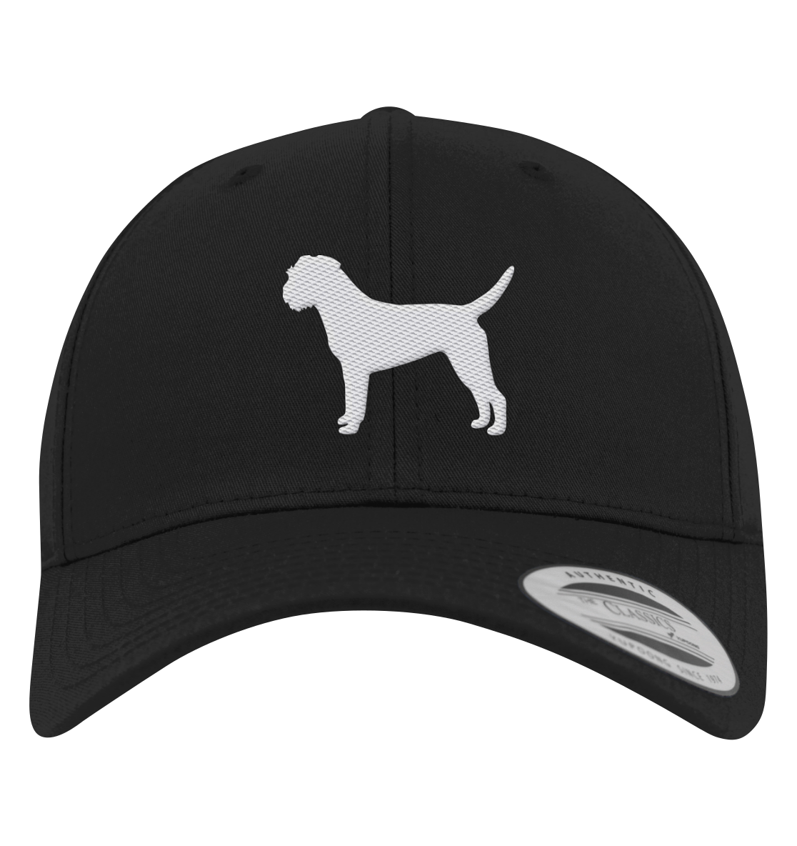Border Terrier-Silhouette - Premium Baseball Cap