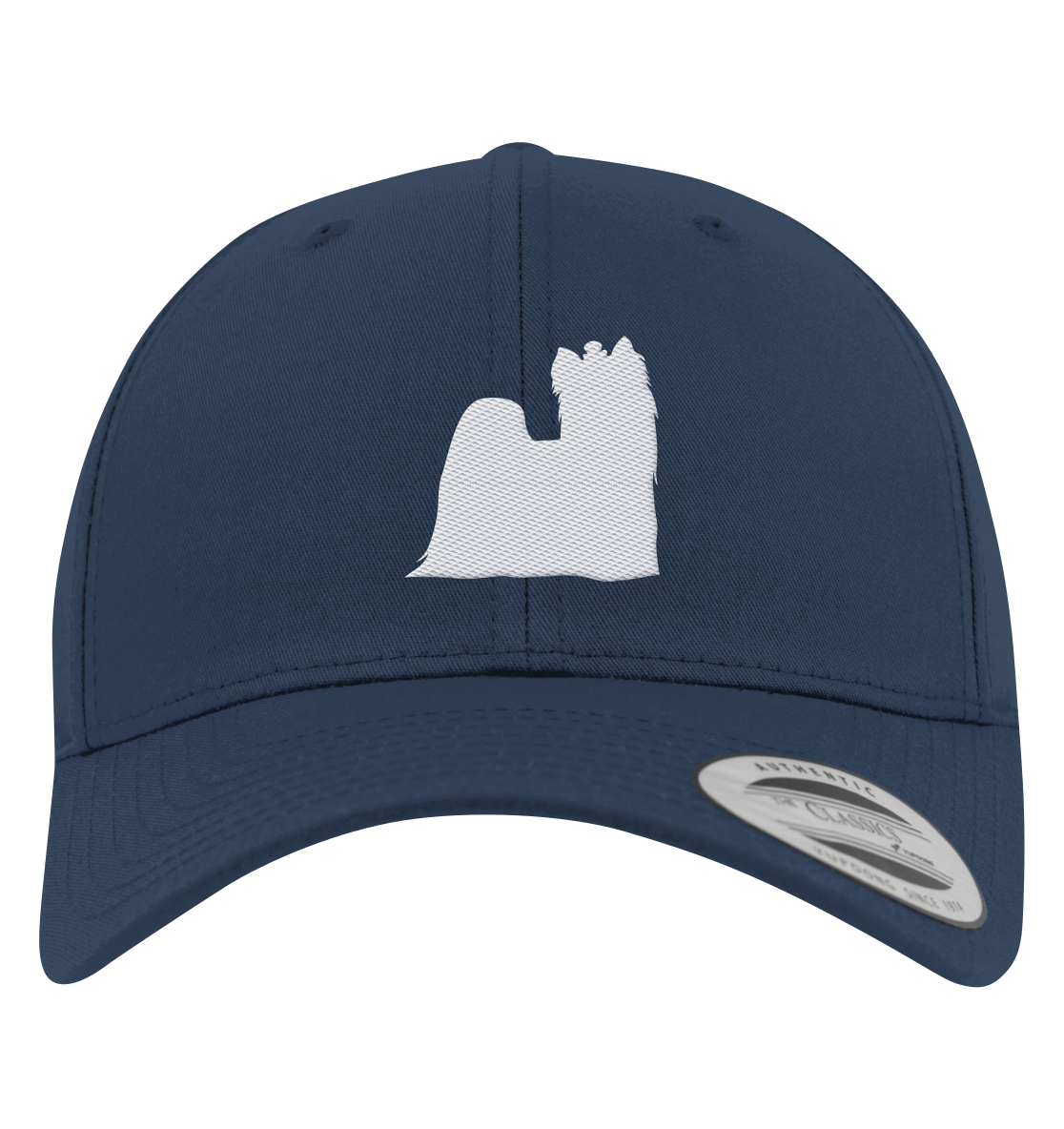 Yorkshire Terrier-Silhouette - Premium Baseball Cap