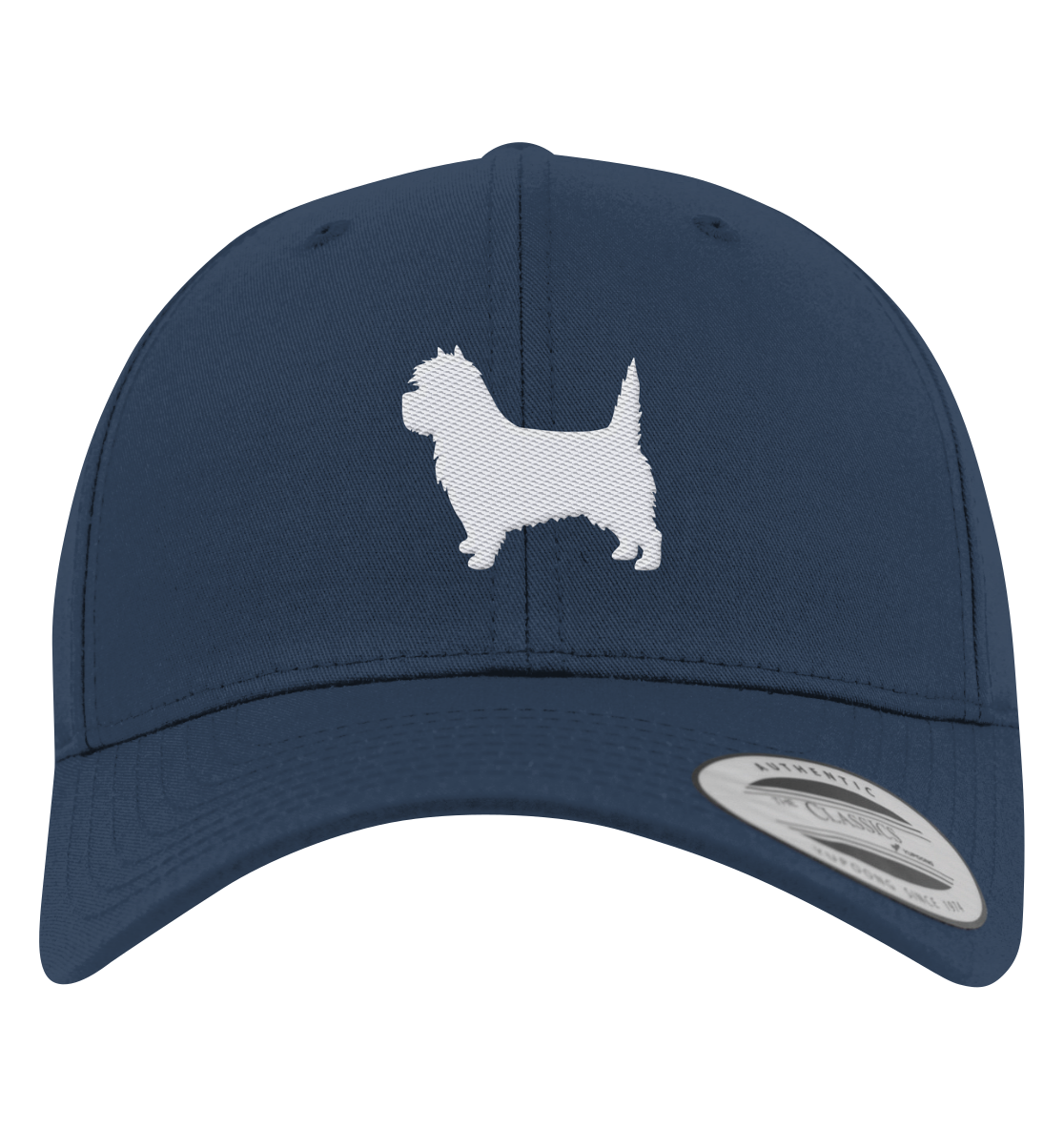 Cairn Terrier-Silhouette - Premium Baseball Cap