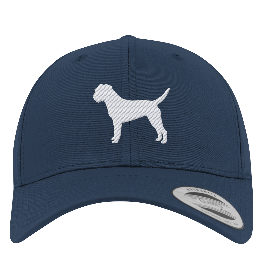 Border Terrier-Silhouette - Premium Baseball Cap