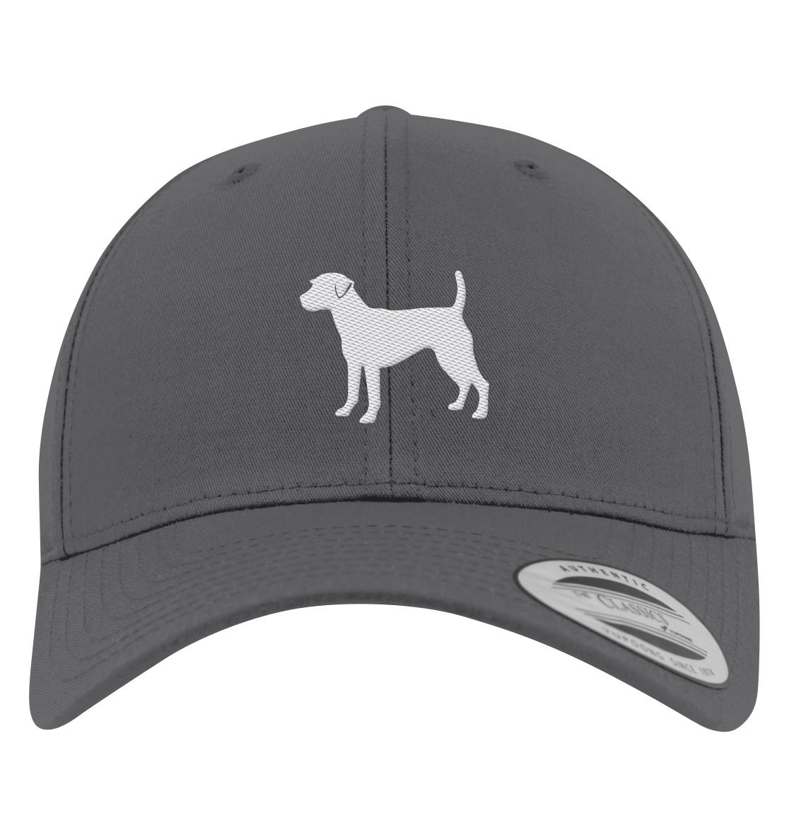 Parson Russell Terrier-Silhouette - Premium Baseball Cap