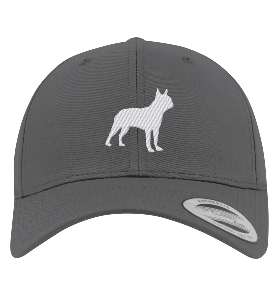 Boston Terrier-Silhouette - Premium Baseball Cap