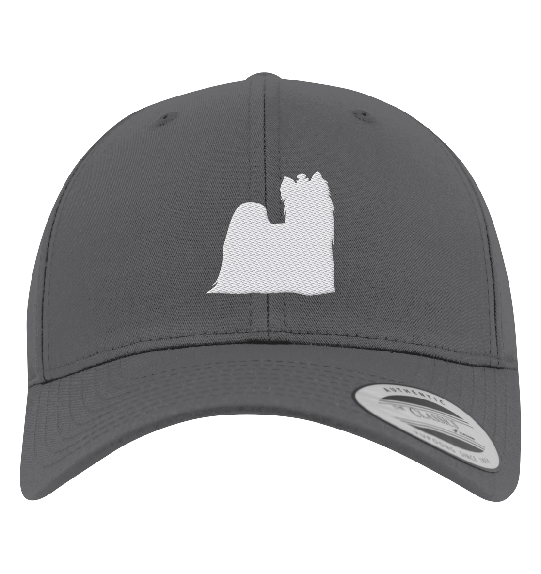 Yorkshire Terrier-Silhouette - Premium Baseball Cap