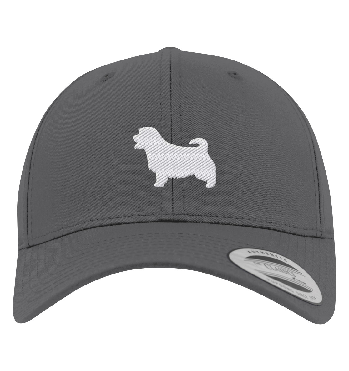 Norfolk Terrier-Silhouette - Premium Baseball Cap