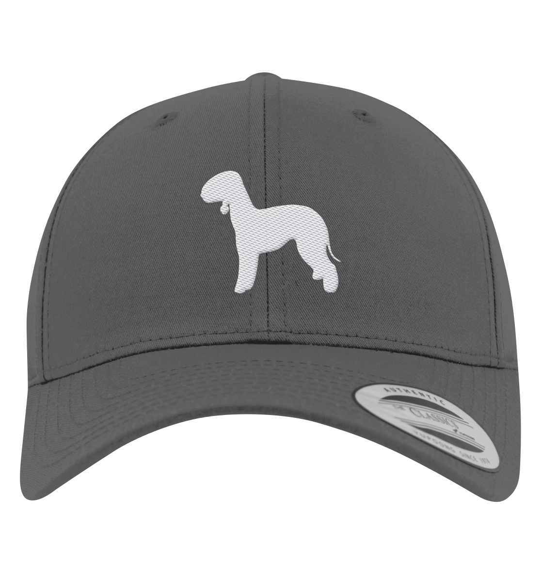 Bedlington Terrier-Silhouette - Premium Baseball Cap