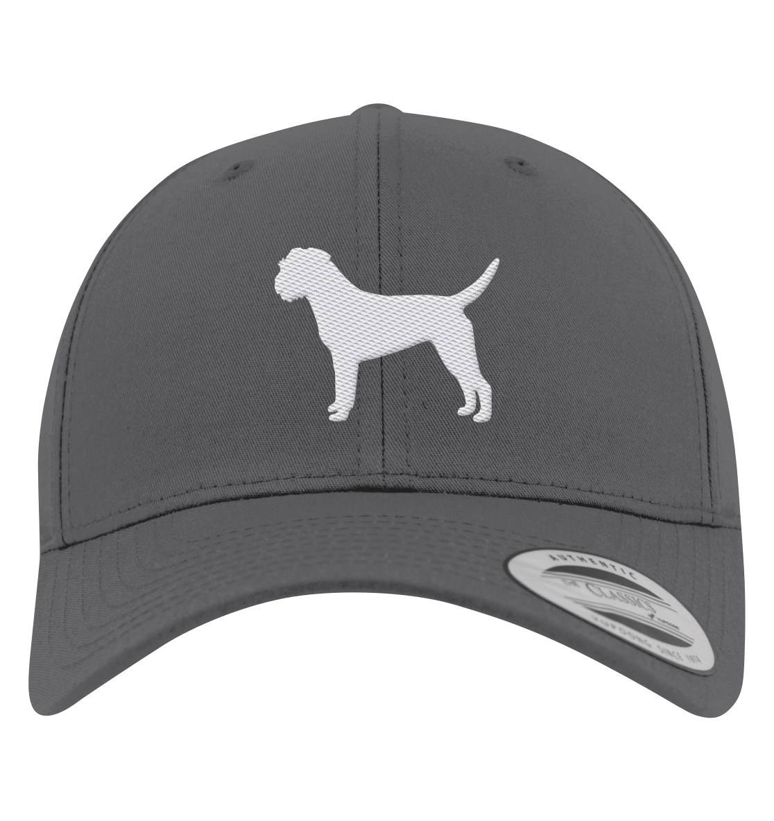 Border Terrier-Silhouette - Premium Baseball Cap