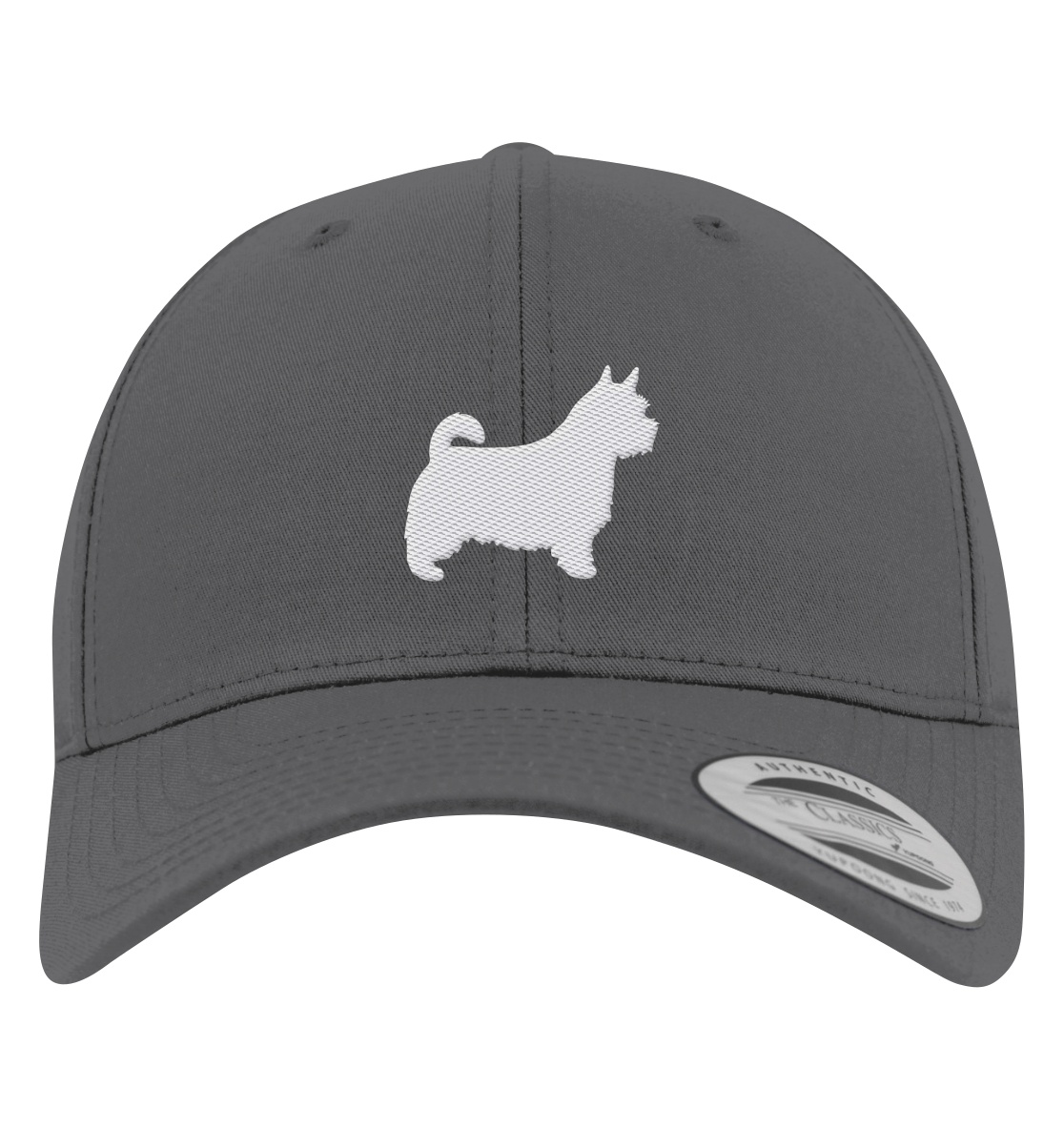 Norwich Terrier-Silhouette - Premium Baseball Cap