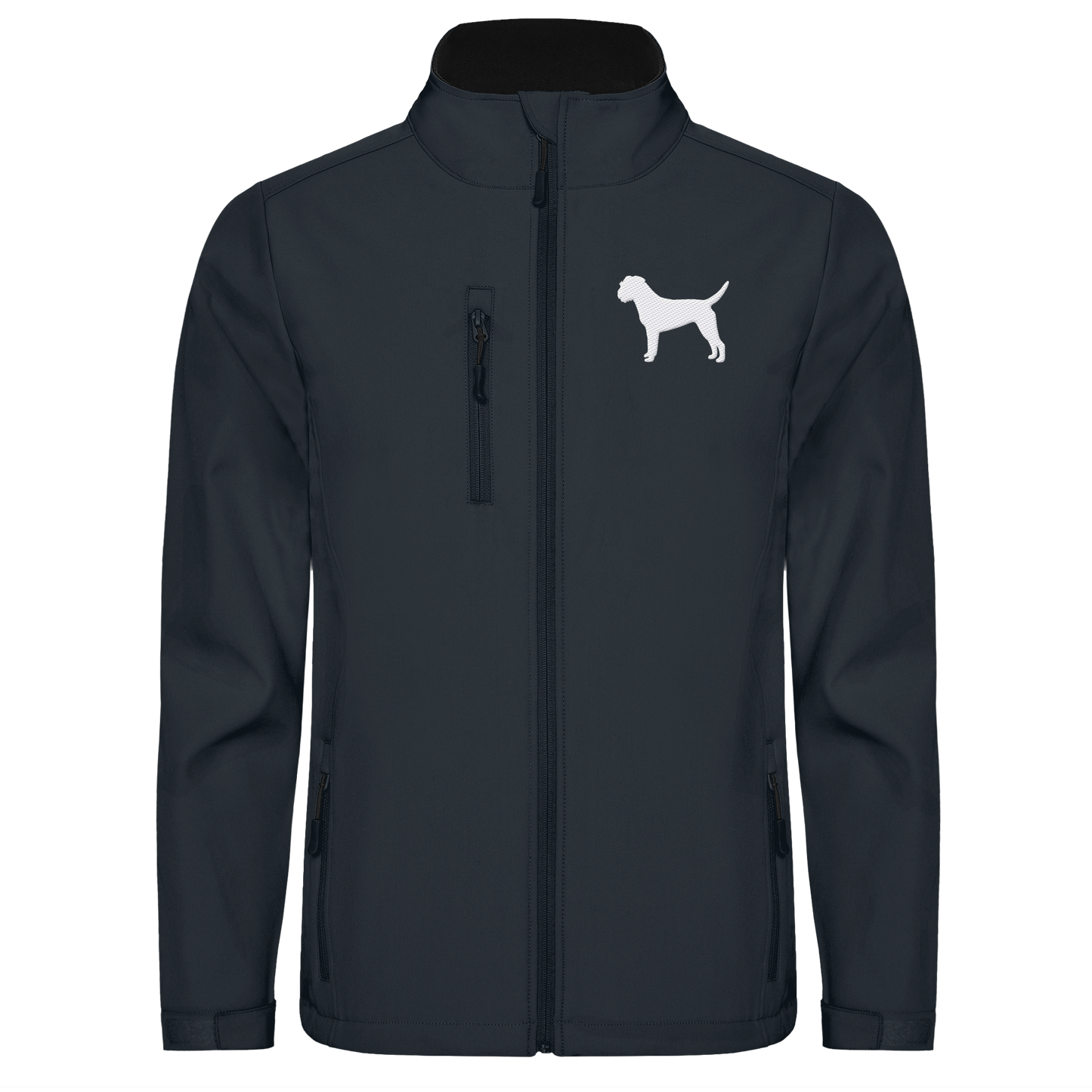 Border Terrier-Silhouette - Softshell Jacket