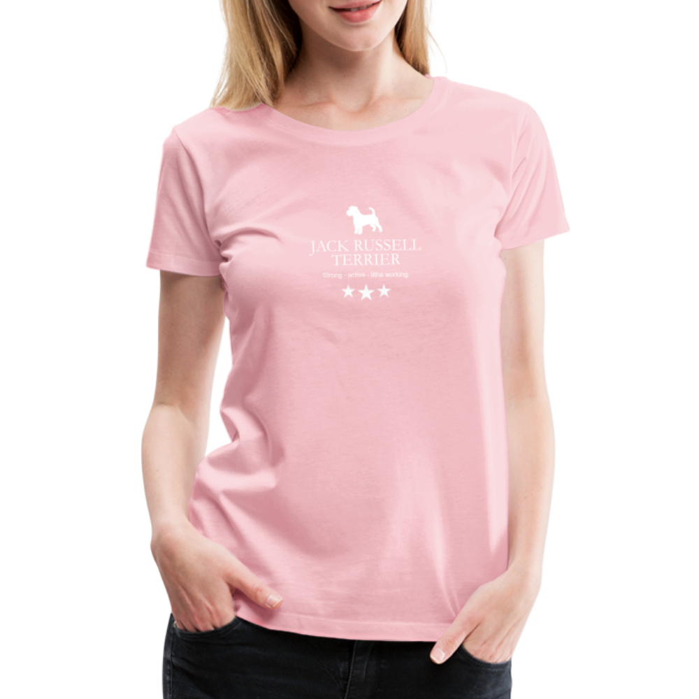 Women’s Premium T-Shirt - Jack Russell Terrier - Strong, active, lithe working... - Hellrosa