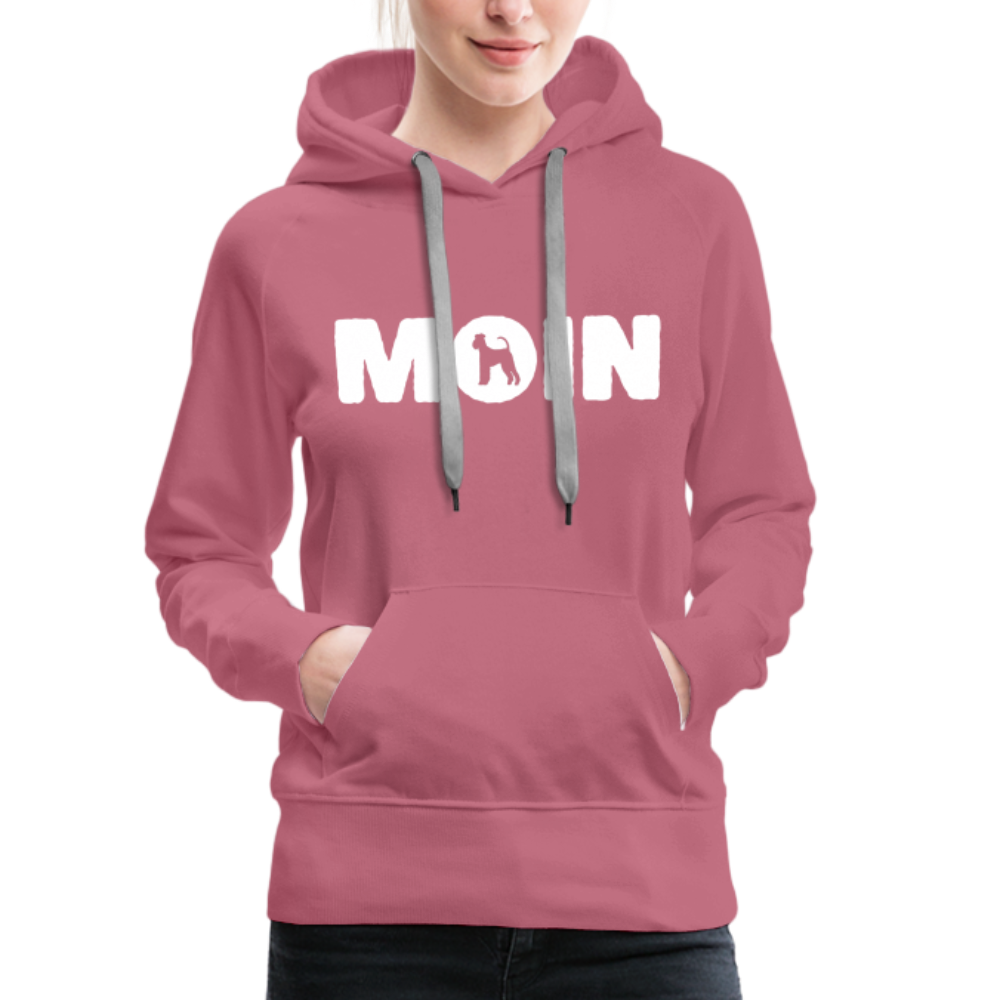 Frauen Premium Hoodie - Airedale Terrier - Moin - Malve