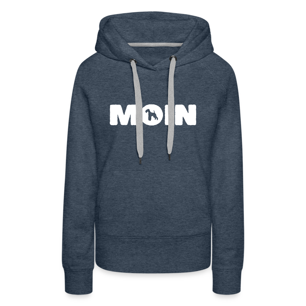 Frauen Premium Hoodie - Lakeland Terrier - Moin - Jeansblau