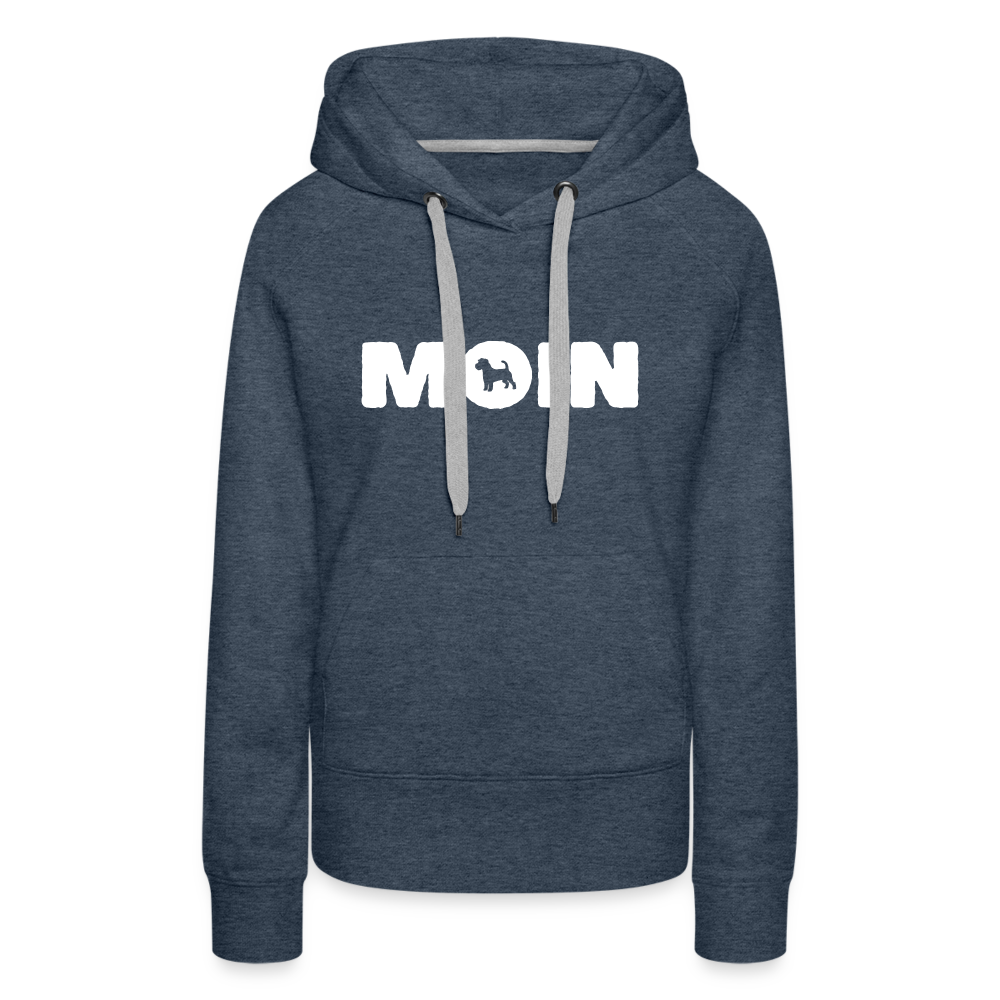 Frauen Premium Hoodie - Jack Russell Terrier - Moin - Jeansblau